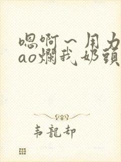 嗯啊～用力～cao烂我奶头bl封面