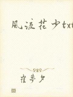 风流花少txt