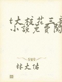 t大校花三部曲小说免费阅读全文