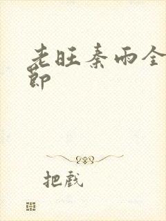 老旺秦雨全部章节