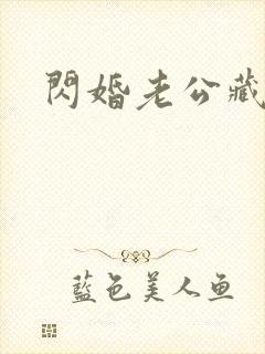 闪婚老公藏不住