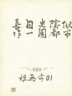 长日光阴似箭乱作一团都市言情封面