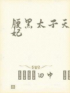 腹黑太子天降萌妃