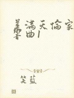 美满天伦家庭交响曲1封面