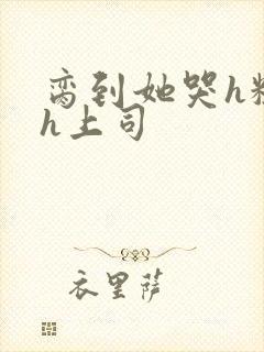 脔到她哭h粗话h上司封面