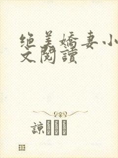 绝美娇妻小说全文阅读