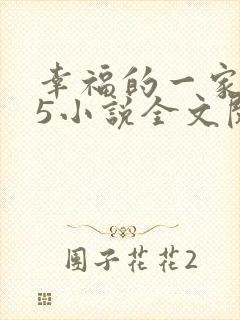 幸福的一家1一5小说全文阅读