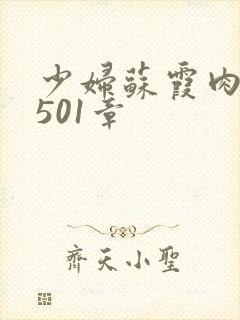 少妇苏霞肉欲第501章