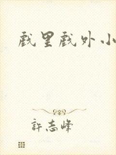 戏里戏外小说封面