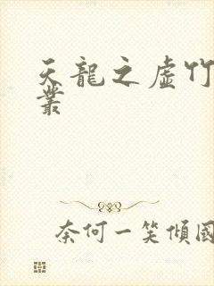 天龙之虚竹戏花丛封面