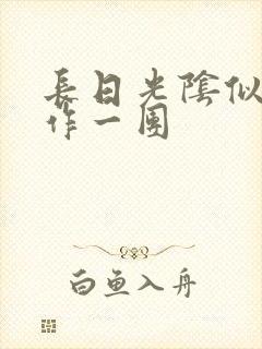 长日光阴似箭乱作一团封面