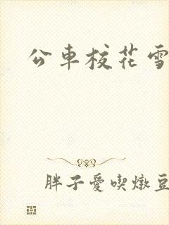 公车校花雪柔h