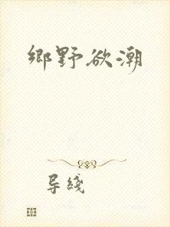 乡野欲潮封面