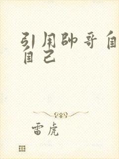 引用帅哥自己玩自己