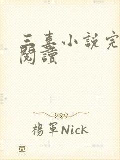 三喜小说完整版阅读