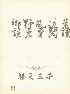 乡野风流叶凡小说免费阅读