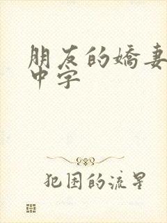 朋友的娇妻hd中字