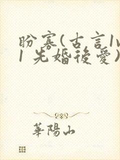 盼寡(古言1v1 先婚后爱)荔枝好多