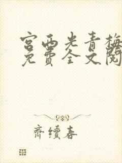 宫西光青梅竹马免费全文阅读笔趣阁