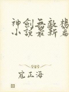 神剑无敌杨小天小说最新篇章