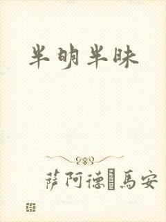 半明半昧