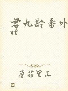 君九龄番外篇txt