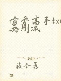 偷香高手txt无删减