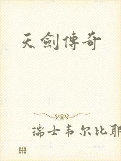 天剑传奇封面