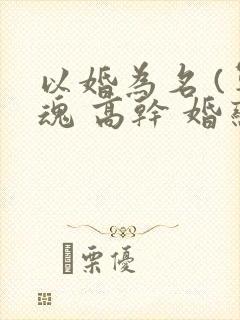 以婚为名 (军魂 高干 婚恋)