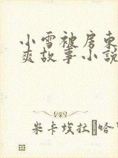 小雪被房东的好爽故事小说