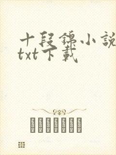 十段锦小说全本txt下载
