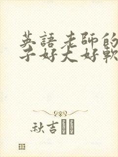 英语老师的小兔子好大好软水