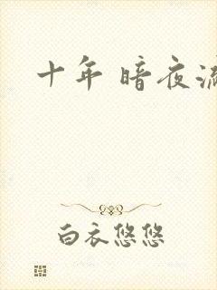 十年 暗夜流光