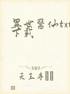 异世医仙txt下载