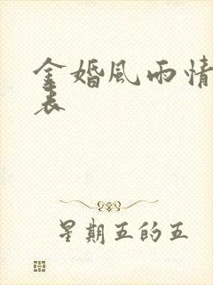 金婚风雨情演员表