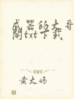 成器的大哥笔趣阁txt下载