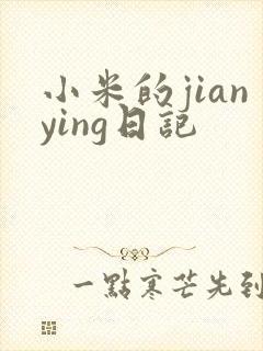 小米的jianying日记