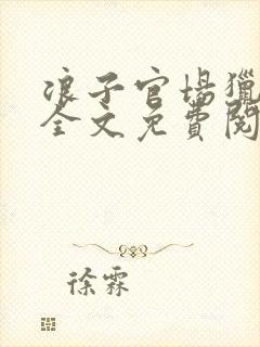 浪子官场猎艳记全文免费阅读