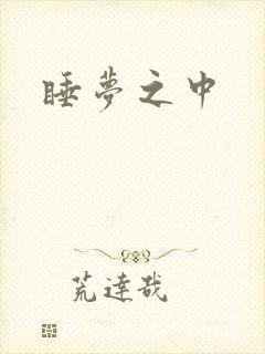 睡梦之中封面