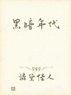 黑暗年代封面
