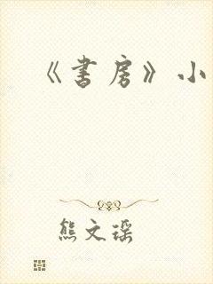 《书房》小说封面