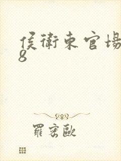 侯卫东官场笔记8