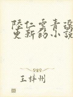 陆仁云青瑶刚刚更新的小说