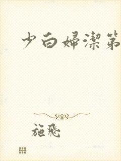 少白妇洁第二部