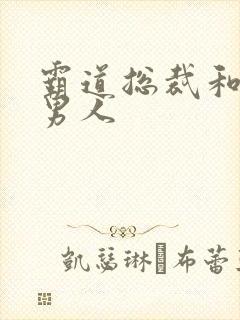 霸道总裁和他的男人