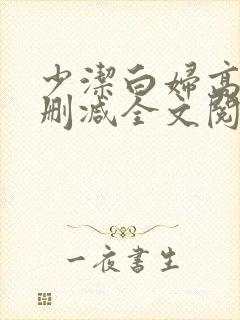 少洁白妇高义无删减全文阅读