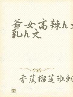 爷女高辣h文乱乳h文