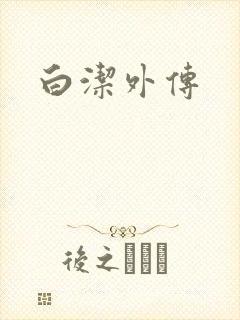 白洁外传封面