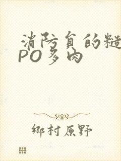 消防员的糙汉文PO多肉