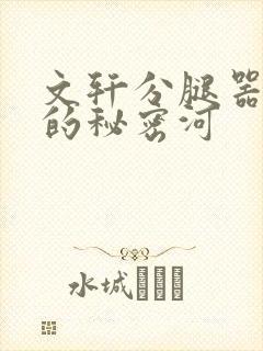 文轩分腿器河马的秘密河封面